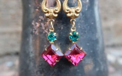 Vintage Baroque Earrings
