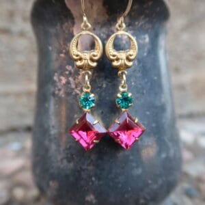 Vintage Baroque Earrings