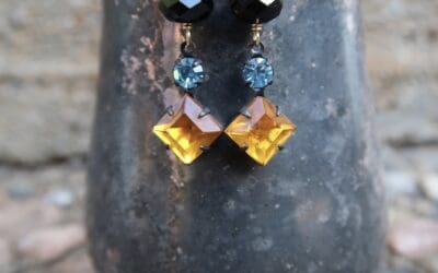 Vintage Triple Drop Earrings