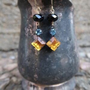 Vintage Triple Drop Earrings