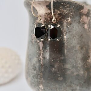 Vintage Black Earrings