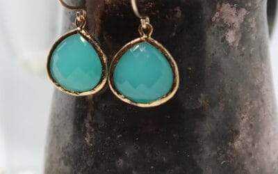 Ka Lani Blue Pendant Earrings