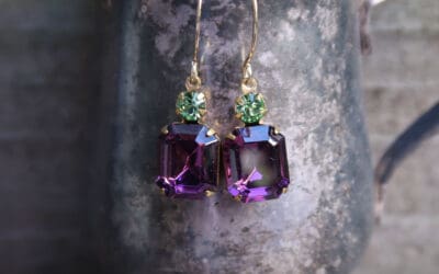 Vintage Swarovski Crystal Earrings