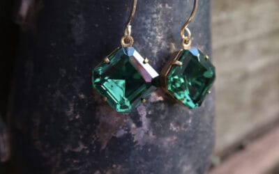 Vintage Faceted Earrings