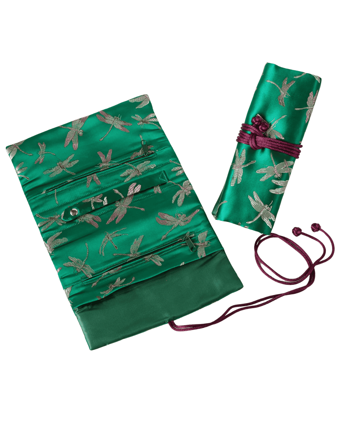 Brocade Jewelry Roll - Image 2